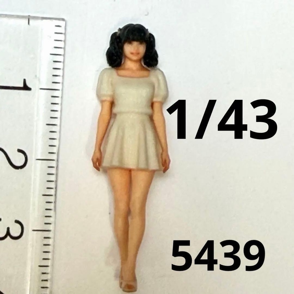 1/43 5439 ツインテール　フィギュア　完成品　リアルフィギュア　ミニチュアイメージ