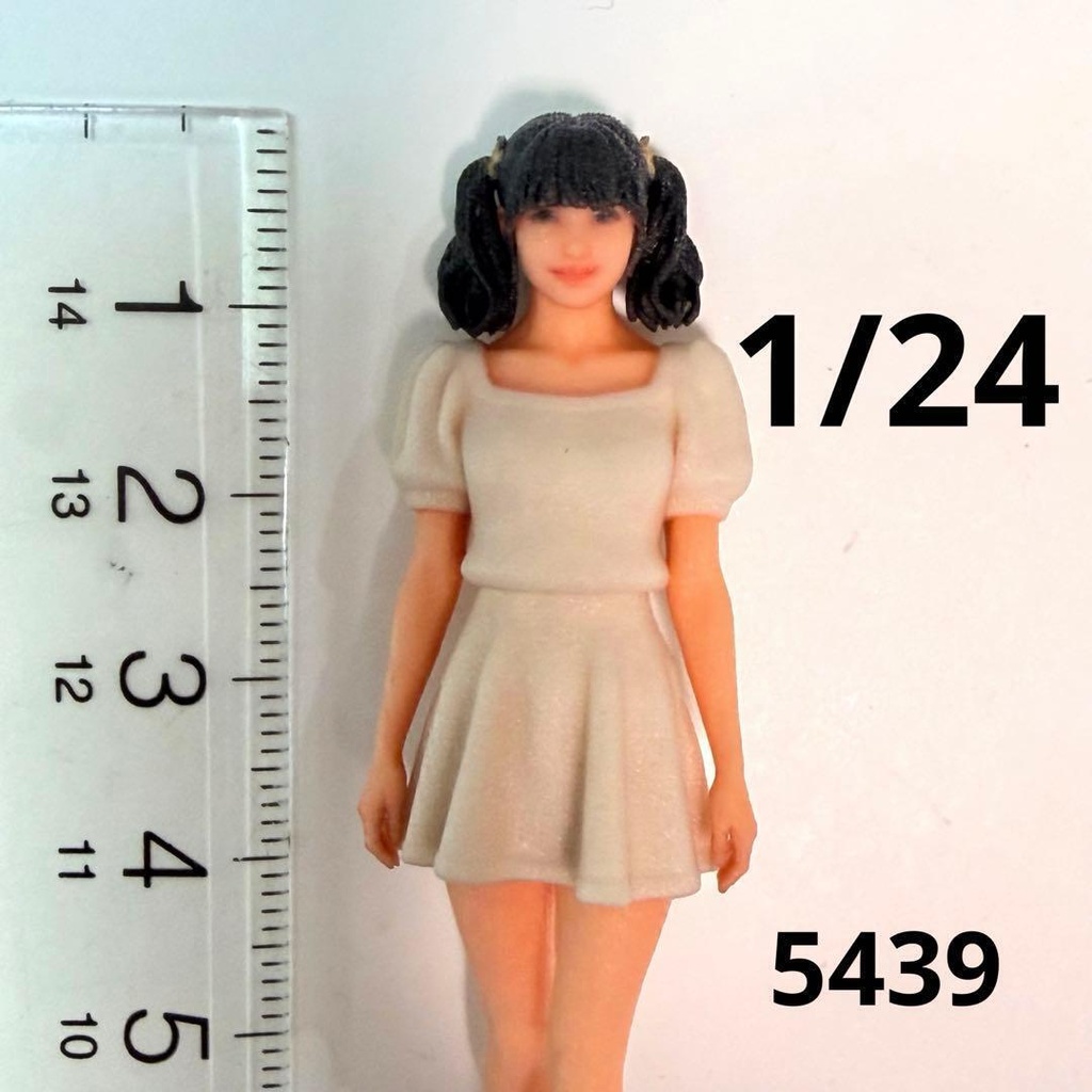 1/24 5439 フィギュア　リアルフィギュア　３Dフィギュア　完成品　ミニチュア　ミニカー　ドールハウスに　ミニチュアイメージ