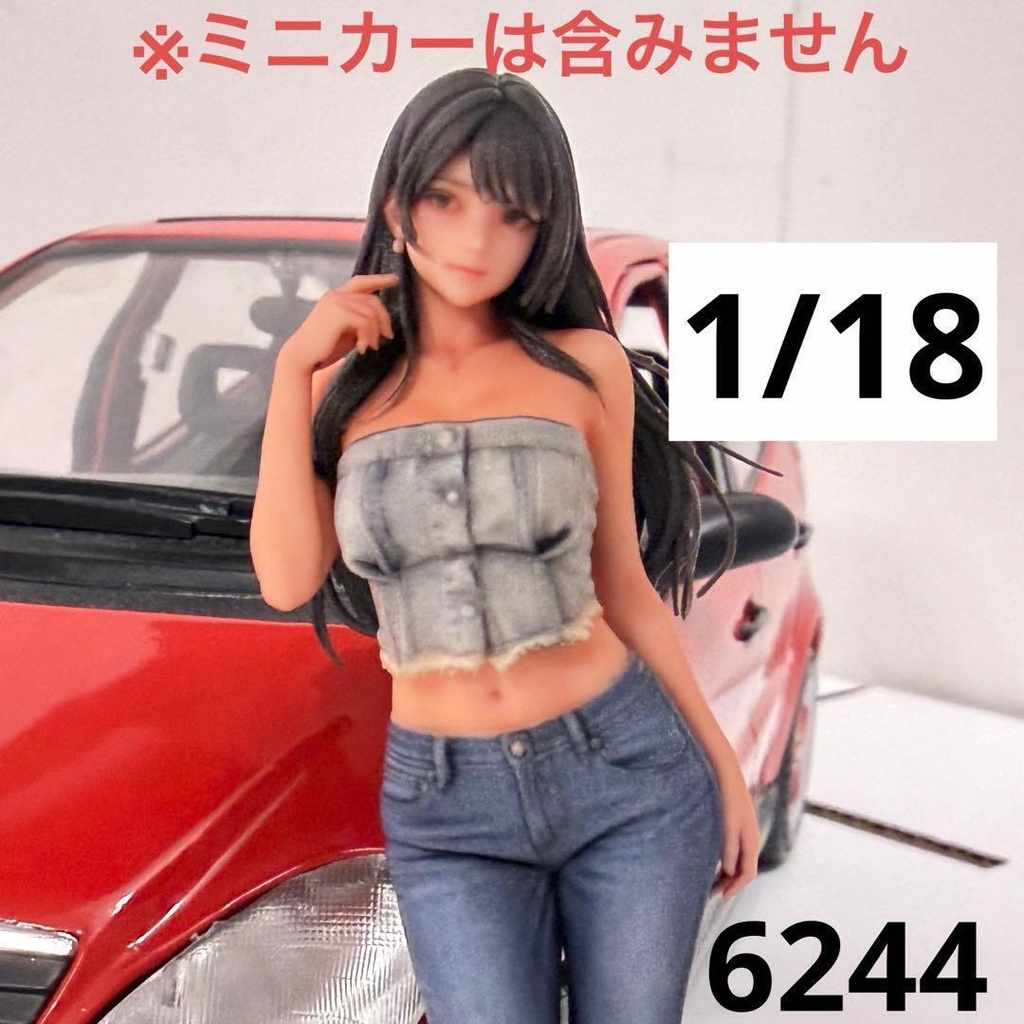 1/18  6244 フィギュア　リアルフィギュア　完成品　ミニチュア　ミニカーに　ドールハウスに　３Dフィギュア　写真一枚からフィギュア　ミニチュアイメージ　ジオラマ