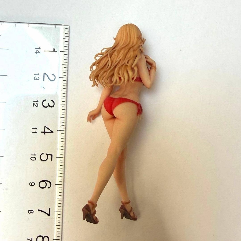 1/24 8004-01 フィギュア 水着 リアルフィギュア ミニチュアイメージ 完成品 ミニカーに ドールハウスに ジオラマ 精密フィギュア 3Dフィギュア