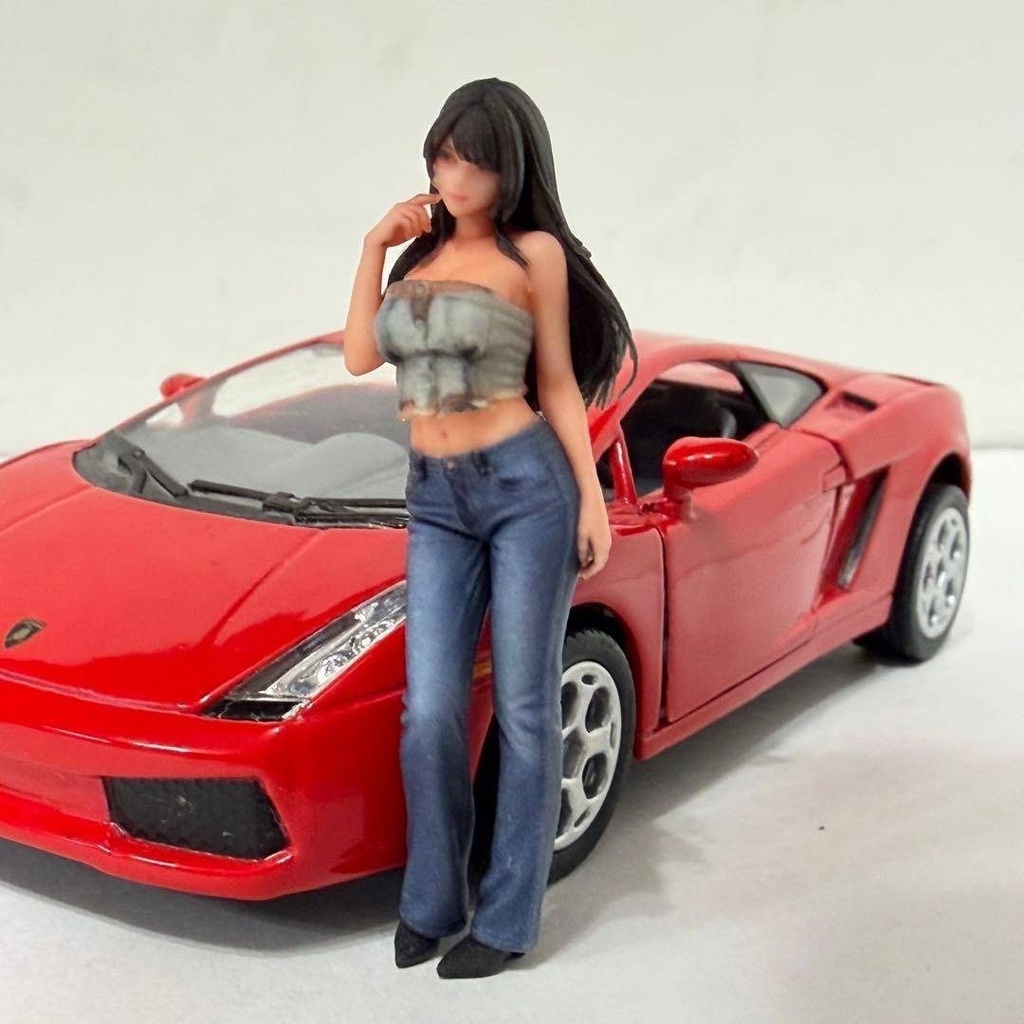 1/32 フィギュア 6244 完成品 ミニチュア ミニカーに ミニチュアイメージ リアルフィギュア
