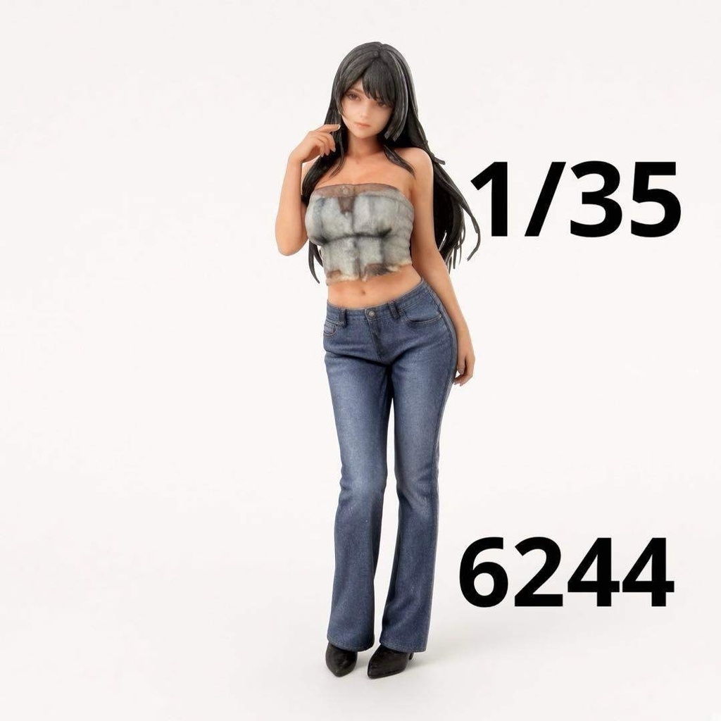 1/35 6244 フィギュア 完成品 ミニカーに ジオラマ リアルフィギュア ミニチュア