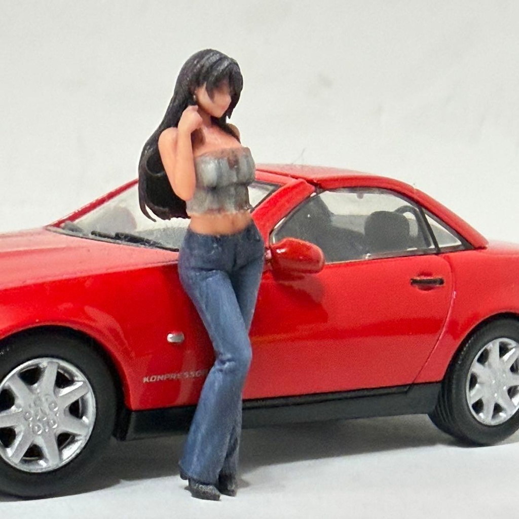 1/43 6244 フィギュア ミニチュア ミニカーに ジオラマ ミニチュアイメージ リアルフィギュア