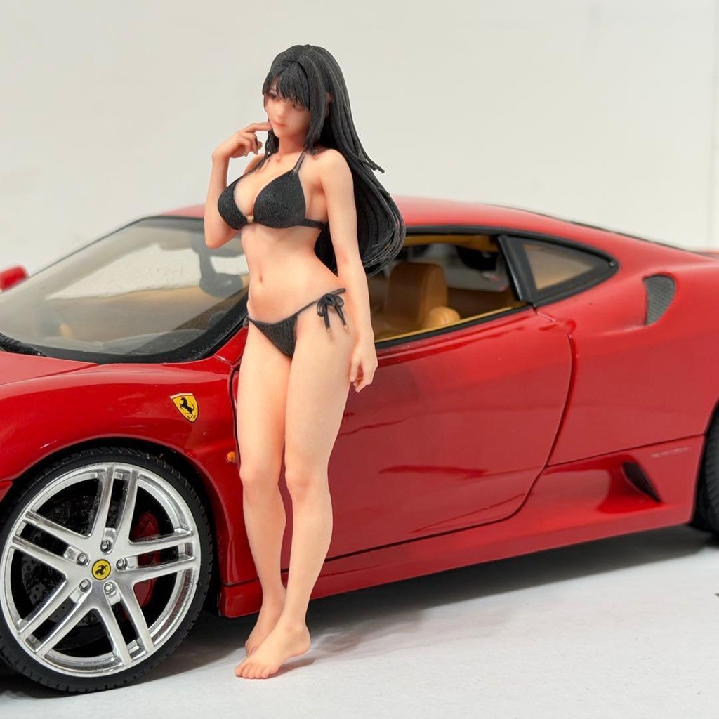 1/18 8009-02 フィギュア 完成品 ミニカーに リアルフィギュア ミニチュアイメージ