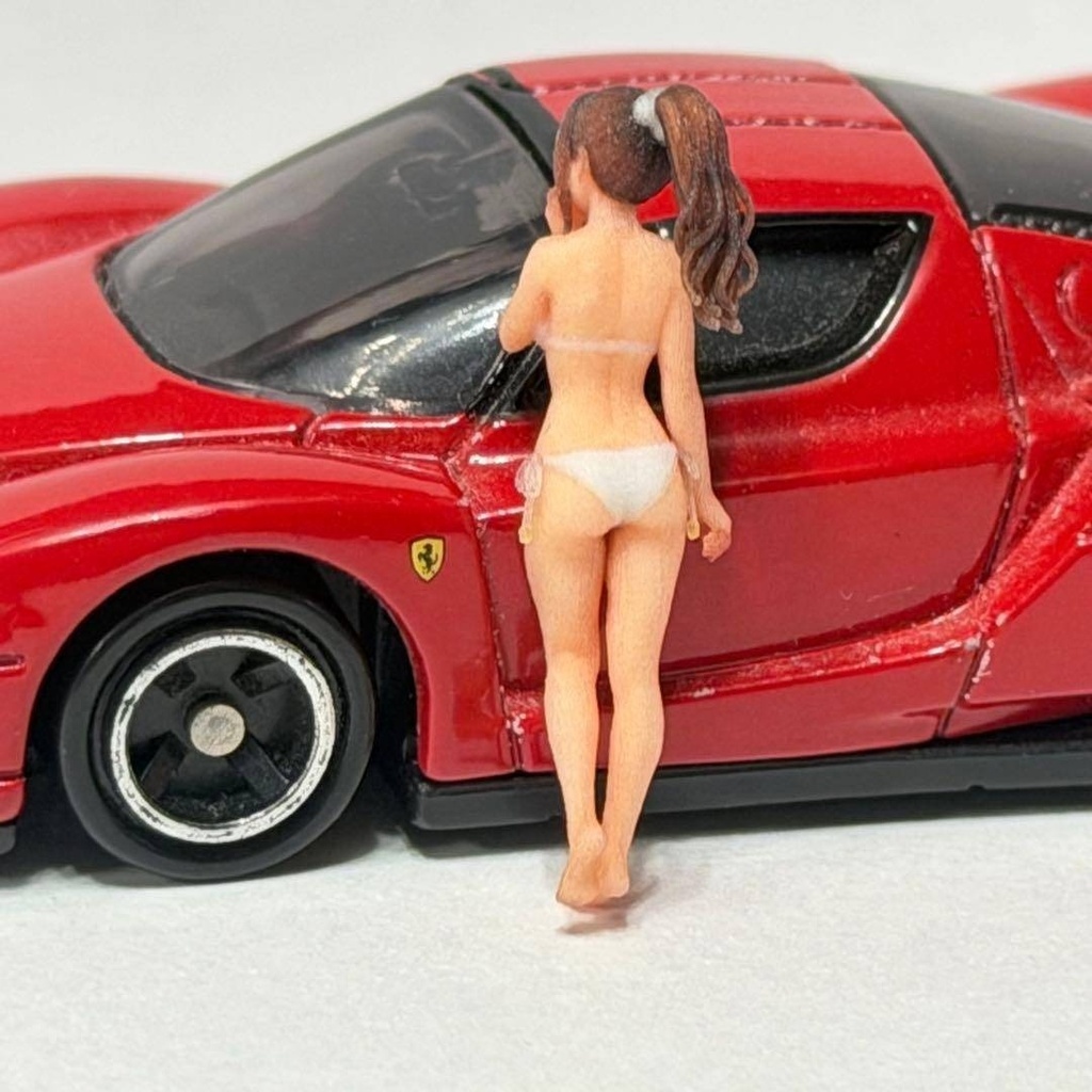 1/64 8011-03 フィギュア ミニカーに ジオラマ トミカに ミニチュア リアルフィギュア ミニチュアイメージ 3D