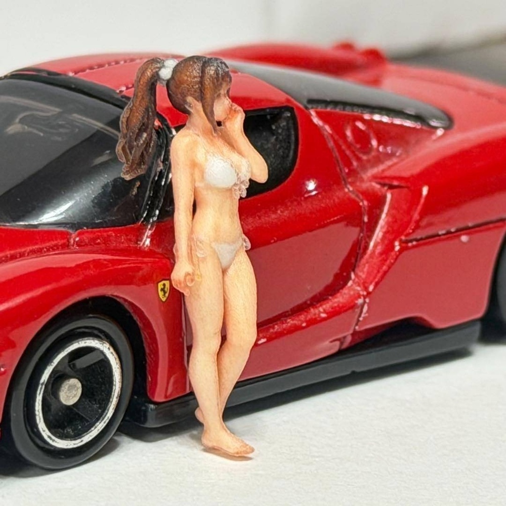 1/64 8011-03 フィギュア ミニカーに ジオラマ トミカに ミニチュア リアルフィギュア ミニチュアイメージ 3D