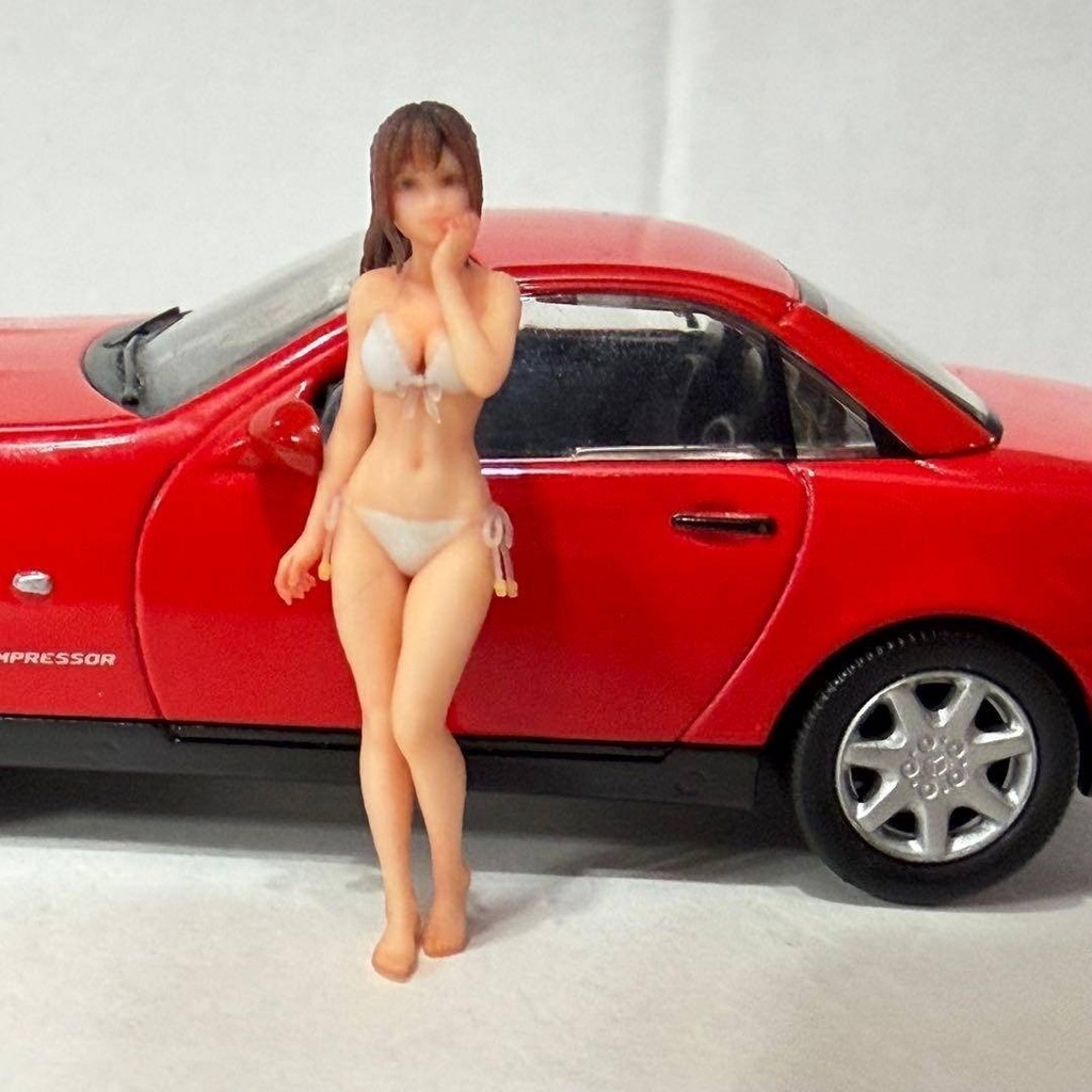 1/43 8011-03 フィギュア ミニカーに ミニチュア 1/64より大 ミニチュアイメージ リアルフィギュア