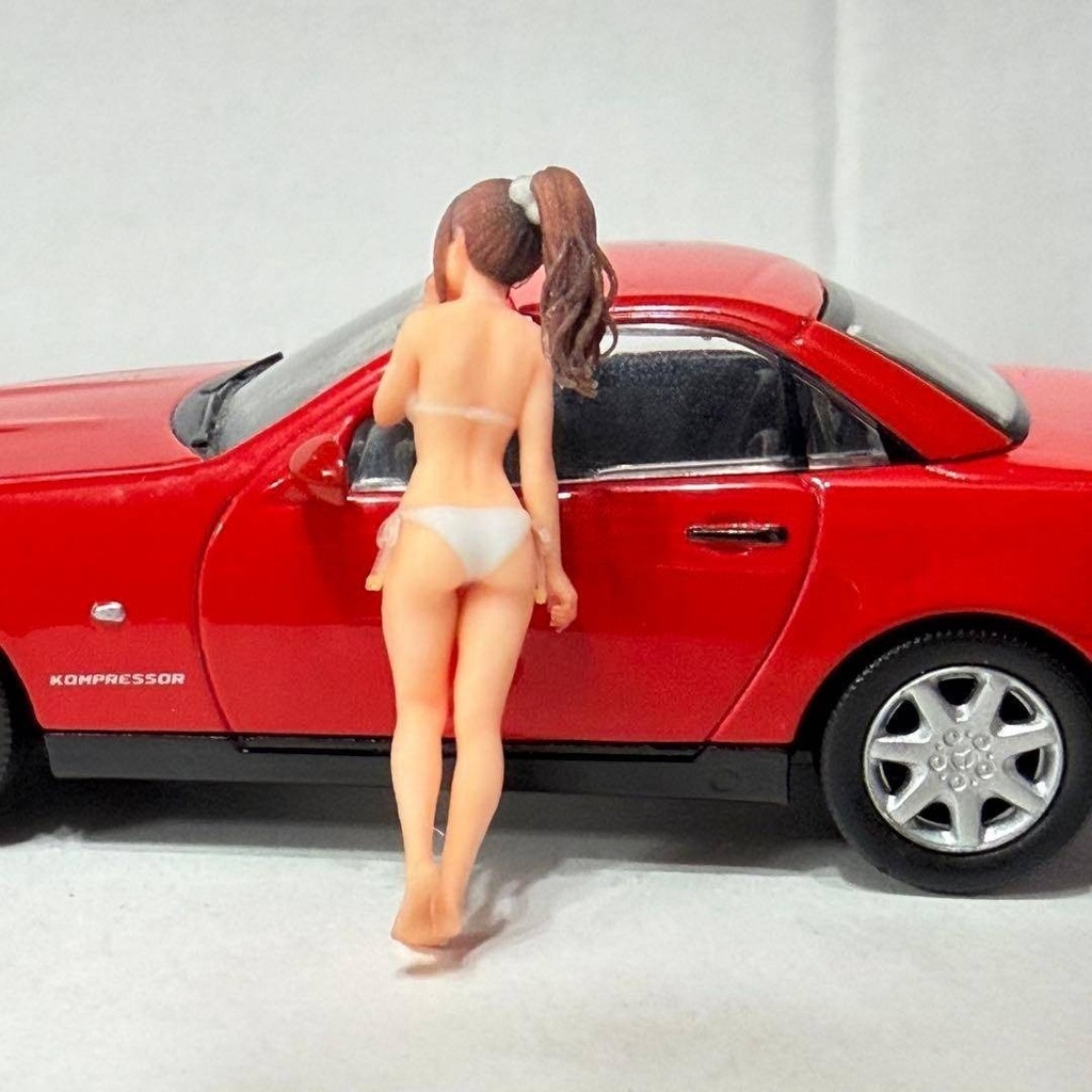 1/43 8011-03 フィギュア ミニカーに ミニチュア 1/64より大 ミニチュアイメージ リアルフィギュア