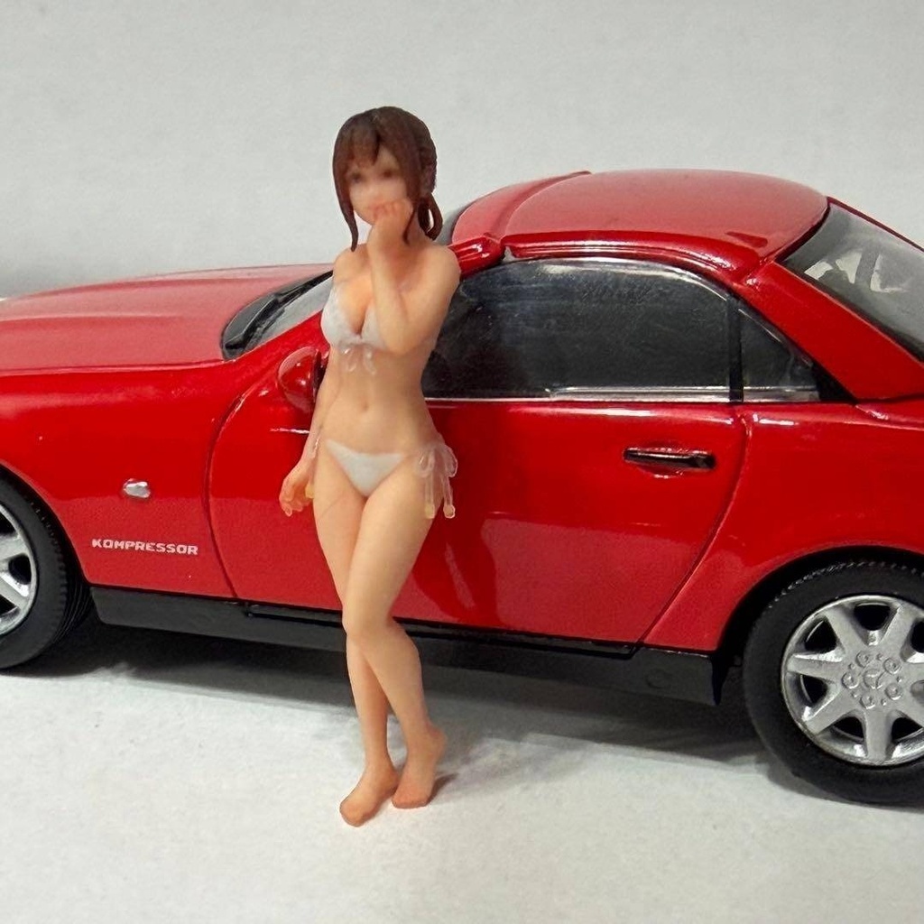 1/43 8011-03 フィギュア ミニカーに ミニチュア 1/64より大 ミニチュアイメージ リアルフィギュア
