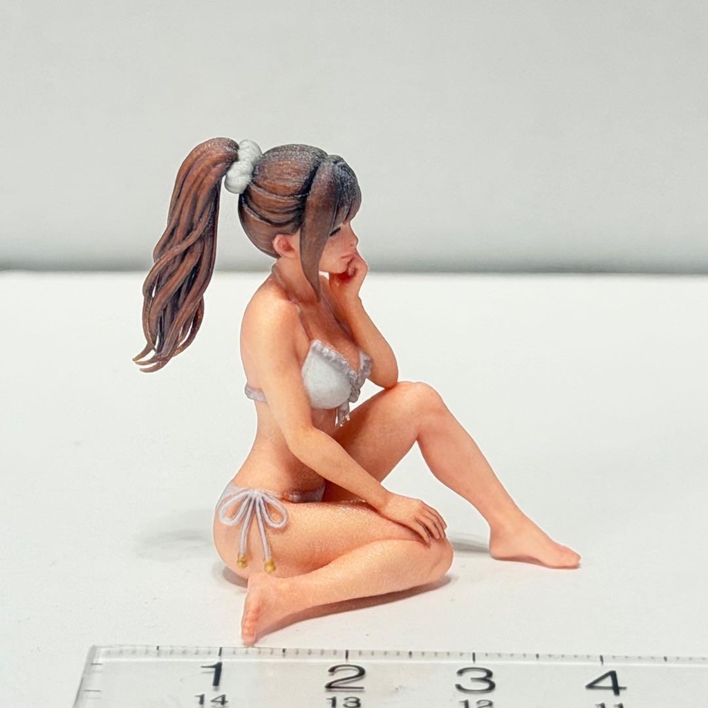 1/24 8011-01 フィギュア リアルフィギュア 完成品 ミニチュアイメージ 3Dフィギュア 水着
