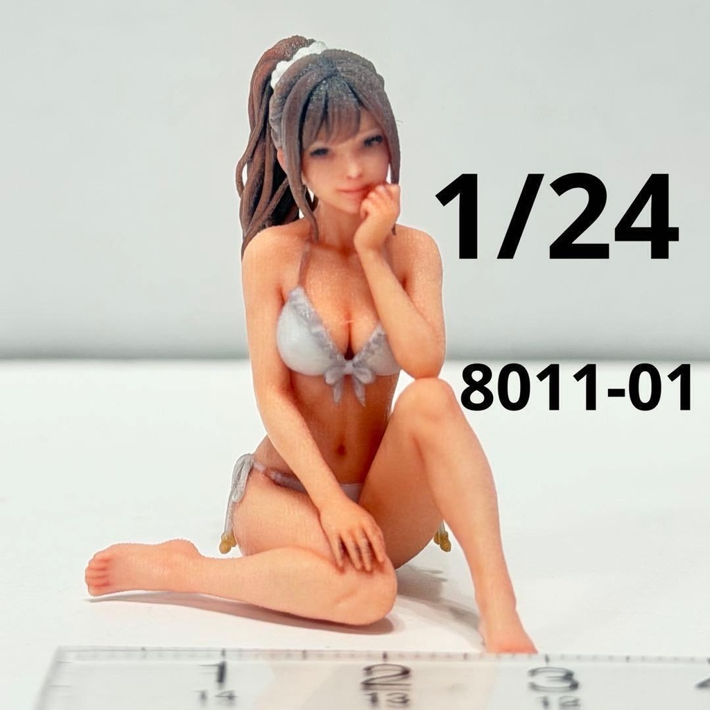 1/24 8011-01 フィギュア リアルフィギュア 完成品 ミニチュアイメージ 3Dフィギュア 水着