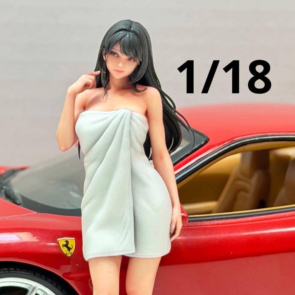 1/18 フィギュア バスタオル ミニチュア リアルフィギュア 完成品 リアルフィギュア ミニチュアイメージ 3Dフィギュア ミニカーに ドールハウスに