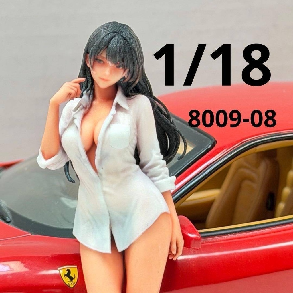 1/18 8009-08 フィギュア リアルフィギュア 完成品 ミニチュア ミニカーに ドールハウスに ミニチュアイメージ