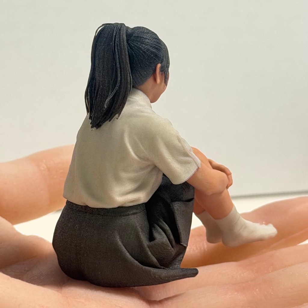 1/12 3996 フィギュア リアルフィギュア 完成品 ミニチュアイメージ ドールハウスに ミニカーに 3Dフィギュア ミニチュア 制服