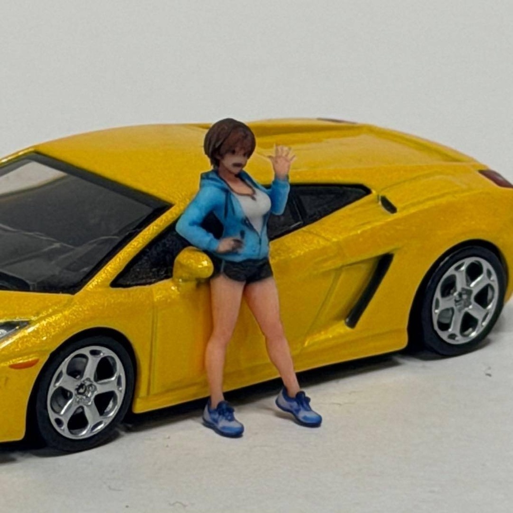 1/64 8003-03 フィギュア 完成品 リアルフィギュア ミニチュアイメージ ミニカーに トミカに