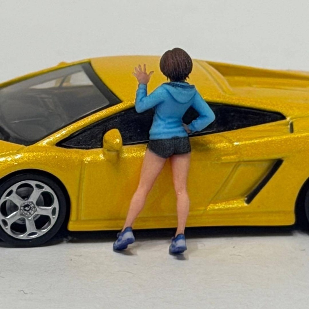 1/64 8003-03 フィギュア 完成品 リアルフィギュア ミニチュアイメージ ミニカーに トミカに
