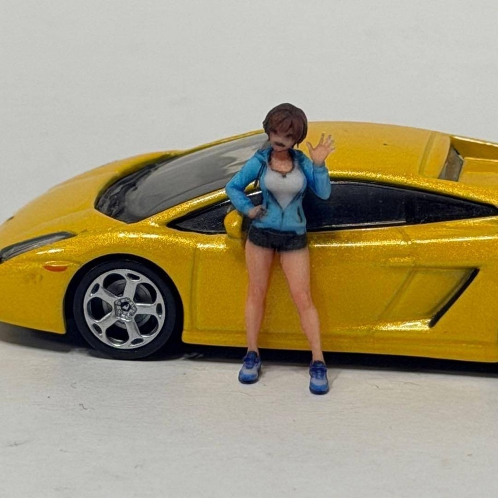 1/64 8003-03 フィギュア 完成品 リアルフィギュア ミニチュアイメージ ミニカーに トミカに