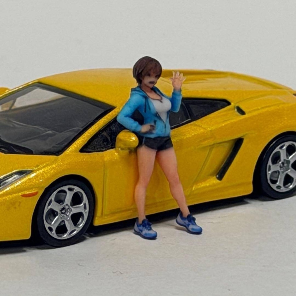 1/64 8003-03 フィギュア 完成品 リアルフィギュア ミニチュアイメージ ミニカーに トミカに