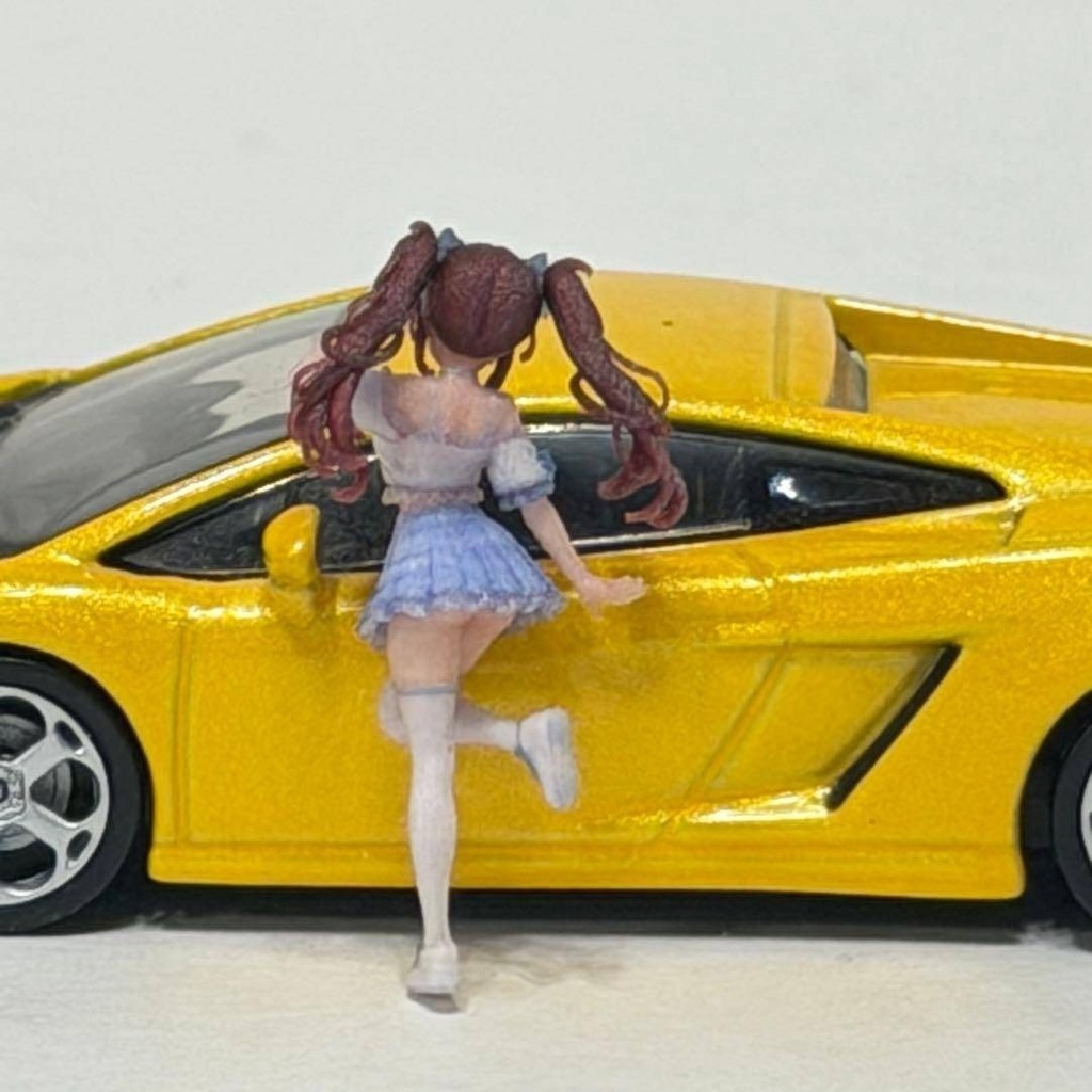 1/64 8008-03 フィギュア ミニカーに トミカに ミニチュア 完成品 ミニチュアイメージ リアルフィギュア