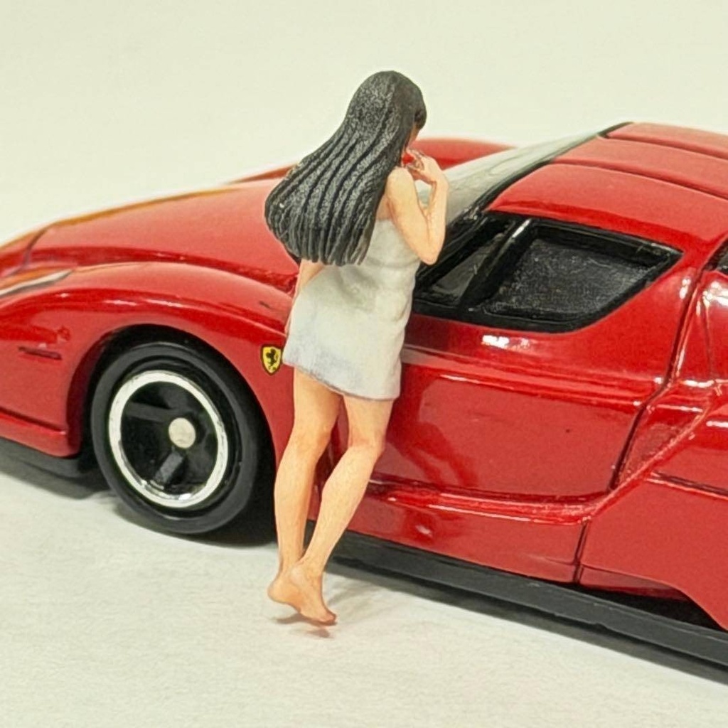 1/64 8009-09 フィギュア 完成品 リアルフィギュア ミニチュアイメージ ミニカーに トミカに ジオラマに