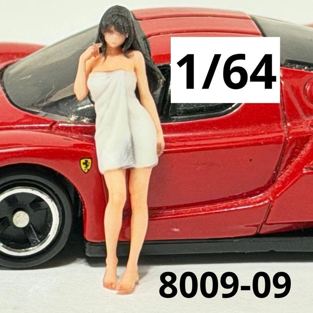 1/64 8009-09 フィギュア　完成品　リアルフィギュア　ミニチュアイメージ　ミニカーに　トミカに　ジオラマに