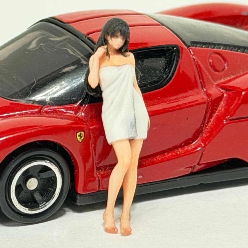 1/64 8009-09 フィギュア 完成品 リアルフィギュア ミニチュアイメージ ミニカーに トミカに ジオラマに