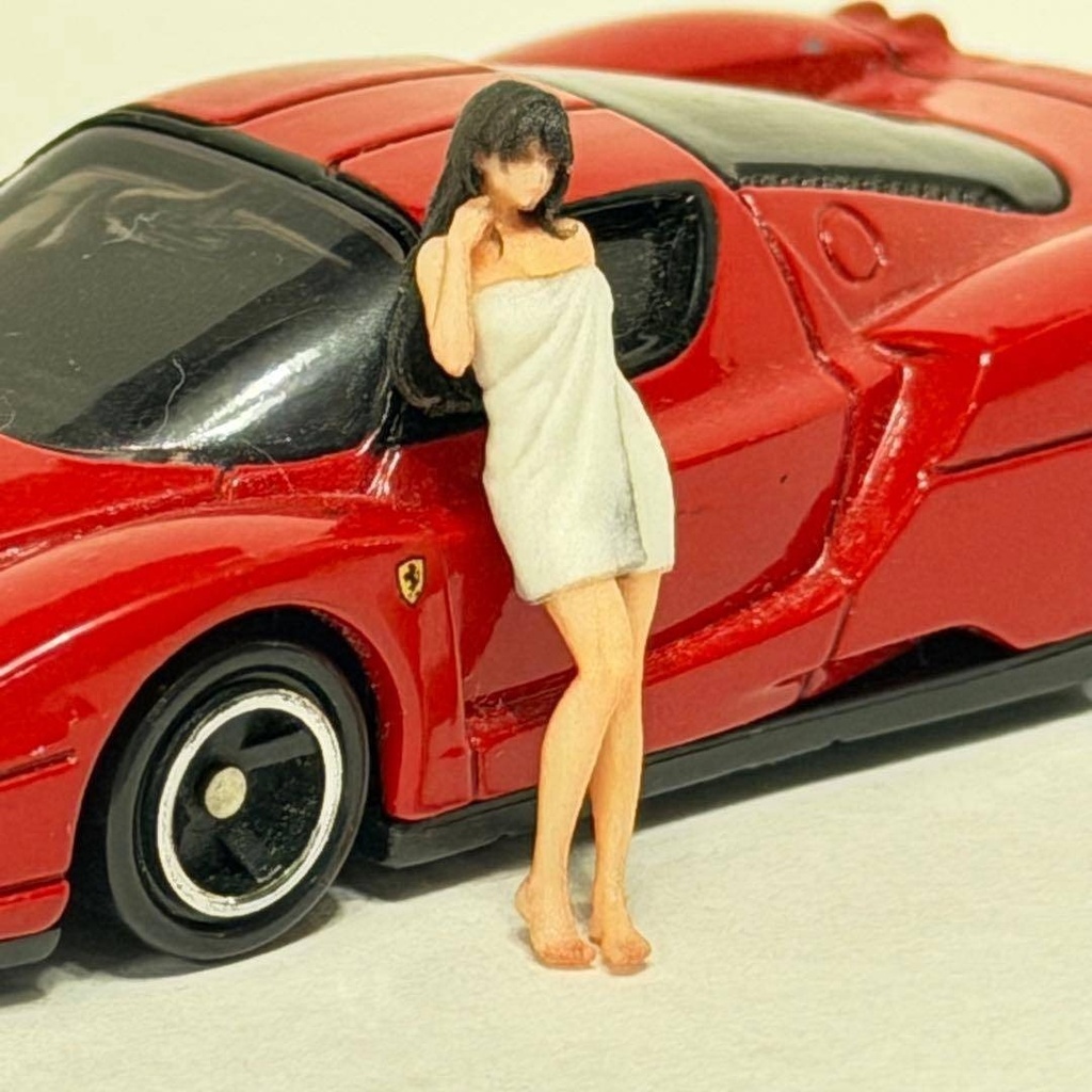 1/64 8009-09 フィギュア 完成品 リアルフィギュア ミニチュアイメージ ミニカーに トミカに ジオラマに