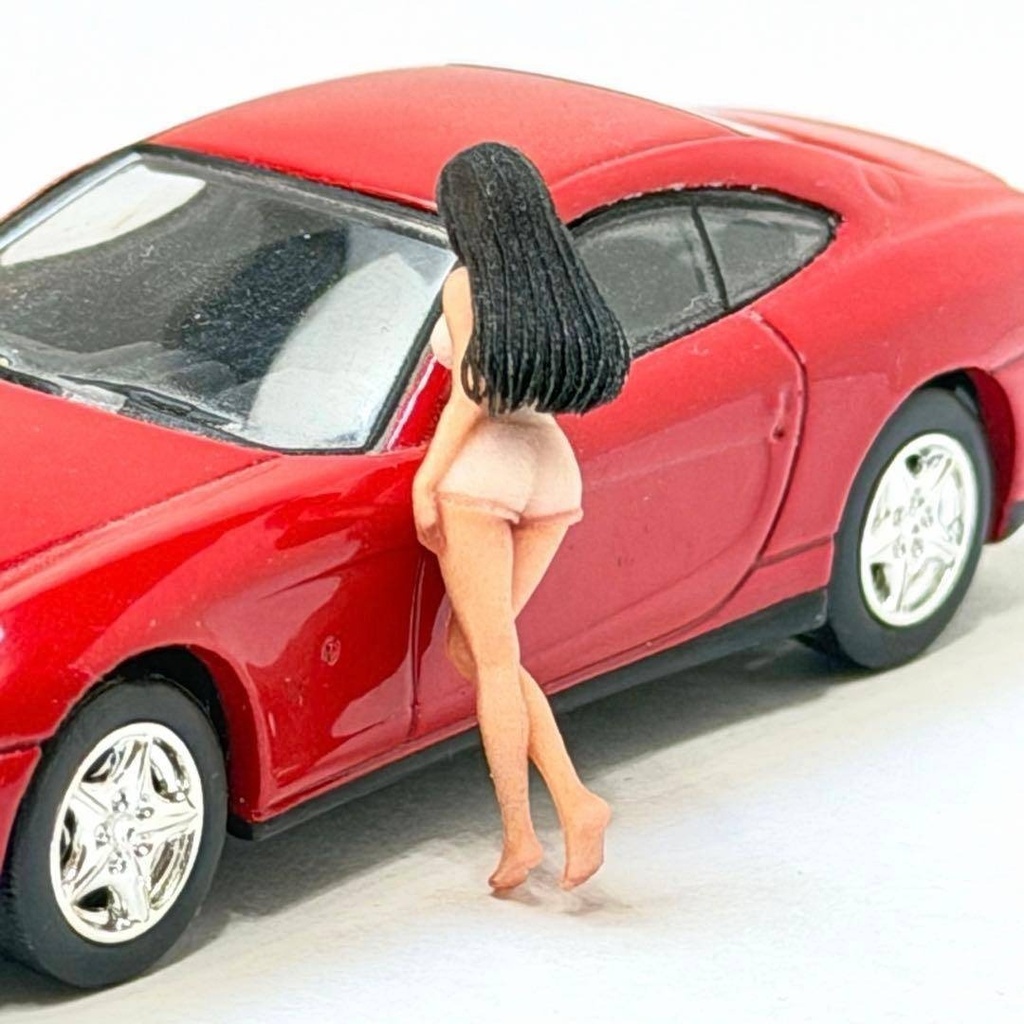 1/64 8009-10 フィギュア リアルフィギュア 3Dフィギュア ミニカーに トミカに ミニチュアイメージ