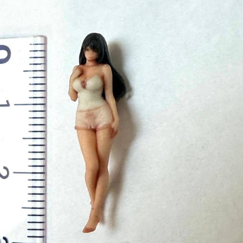 1/64 8009-10 フィギュア リアルフィギュア 3Dフィギュア ミニカーに トミカに ミニチュアイメージ