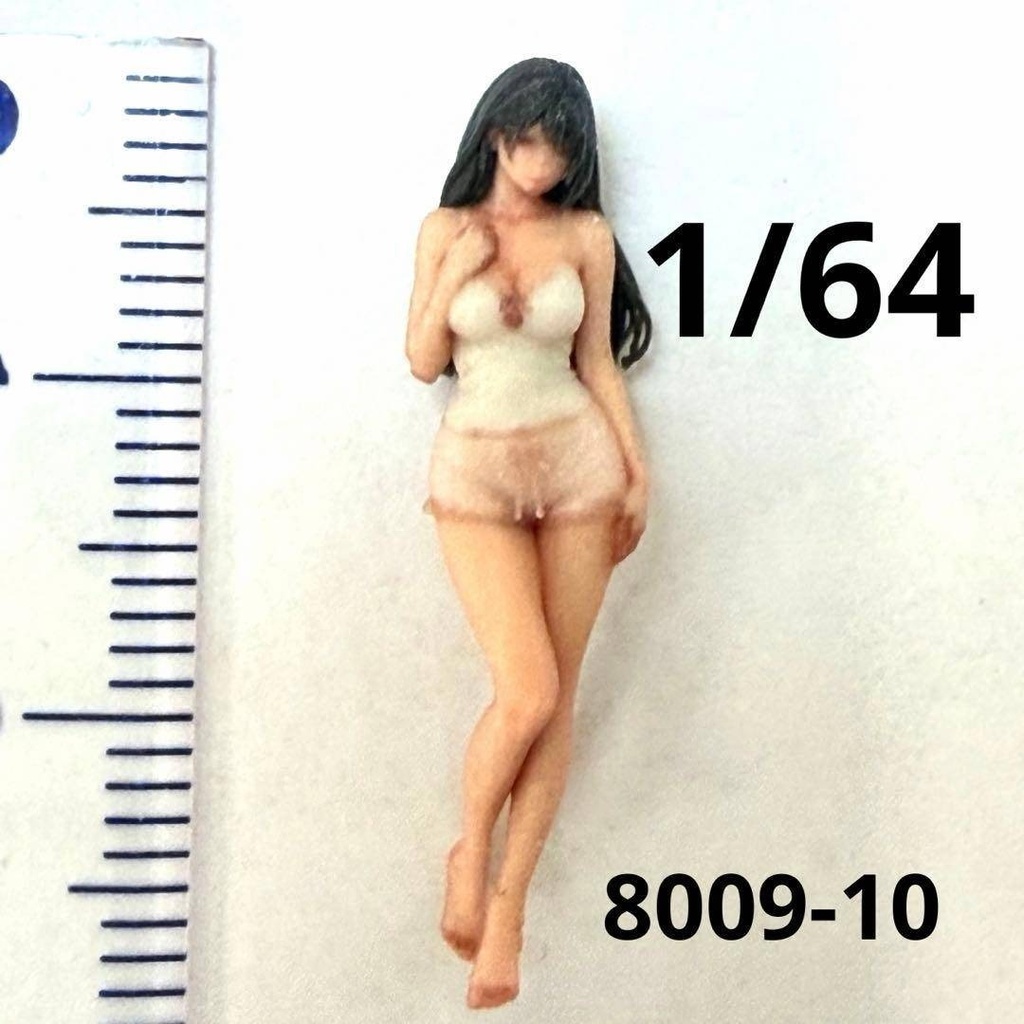 1/64 8009-10 フィギュア リアルフィギュア 3Dフィギュア ミニカーに トミカに ミニチュアイメージ