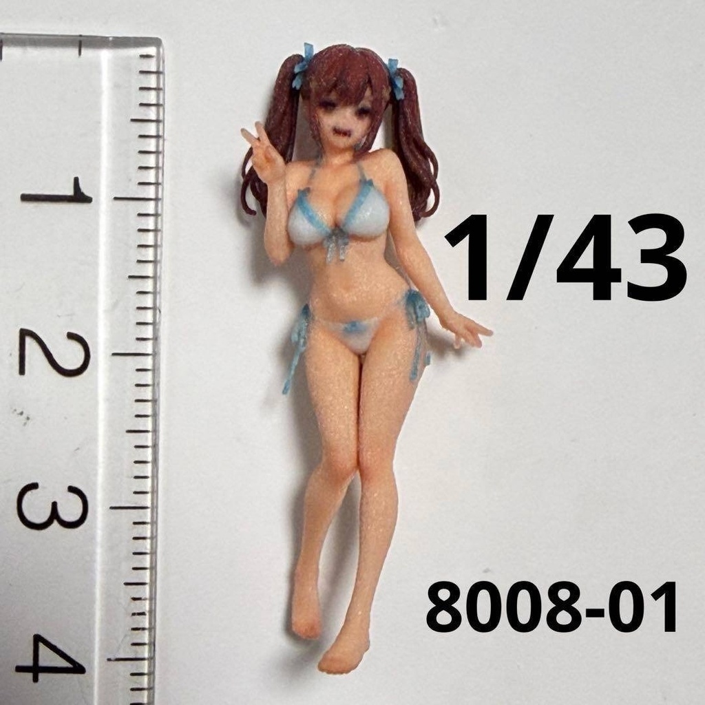 1/43 8008-01 フィギュア リアルフィギュア 完成品 3Dフィギュア ミニチュアイメージ ミニカーに ジオラマに