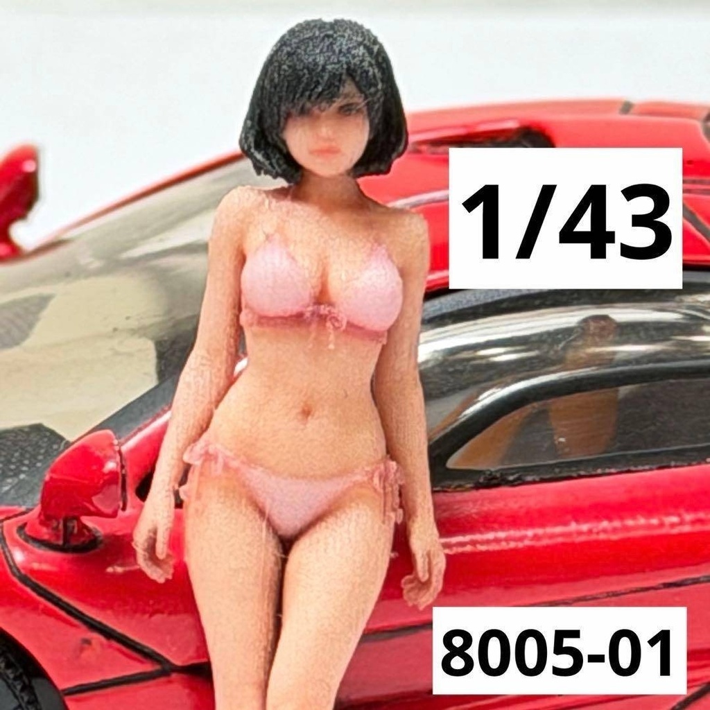 1/43 8005-01 フィギュア リアルフィギュア 完成品 3Dフィギュア ミニカーに ジオラマに ミニチュアイメージ