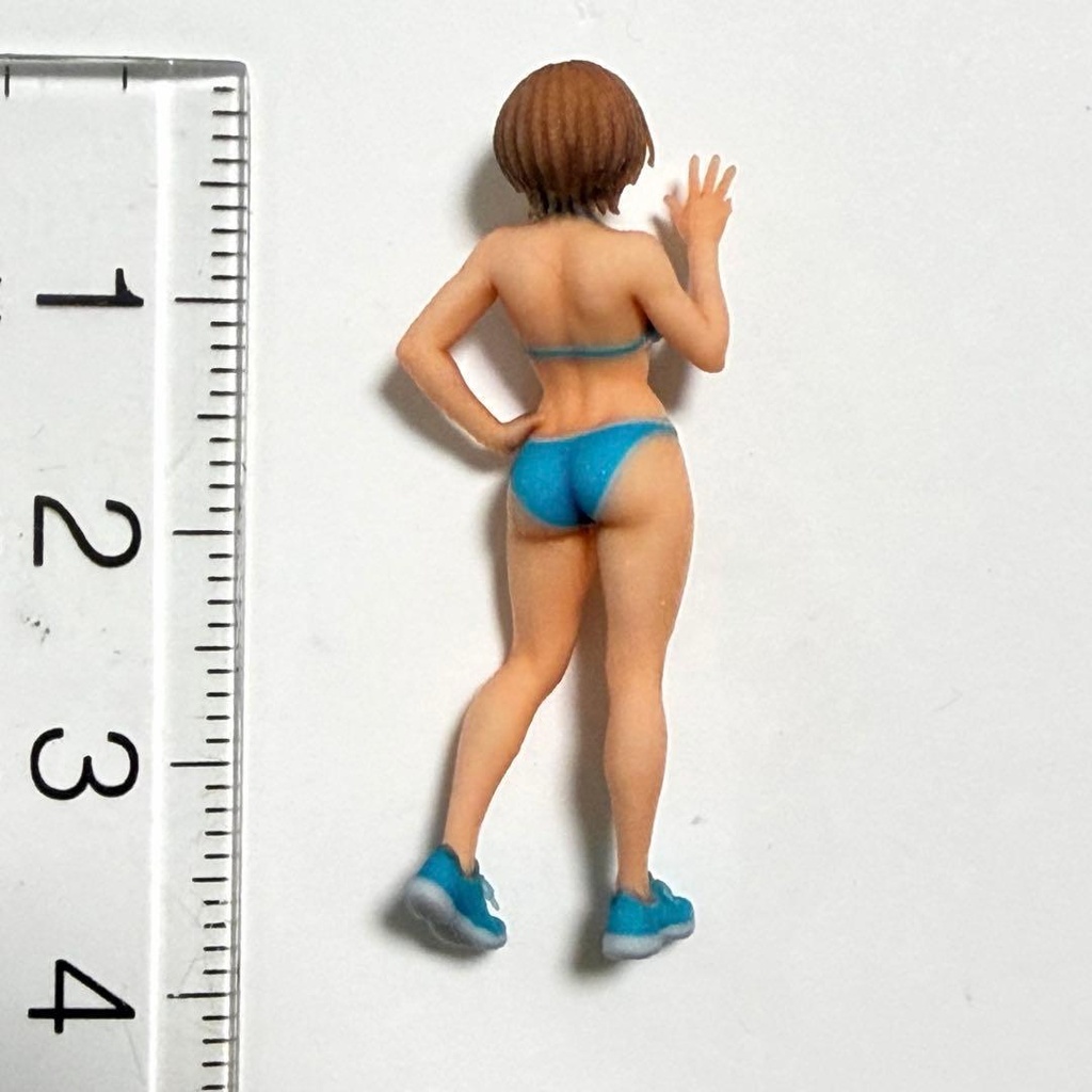 1/43 フィギュア 8003-01 完成品 1/64より大 ミニカーに リアルフィギュア ミニチュアイメージ 3D