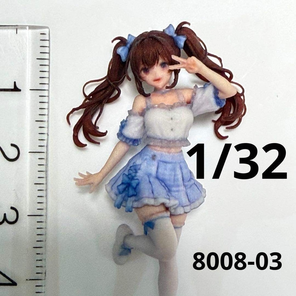 1/32 8008-03 フィギュア 完成品 ミニチュア 1/64より大 ミニチュアイメージ リアルフィギュア