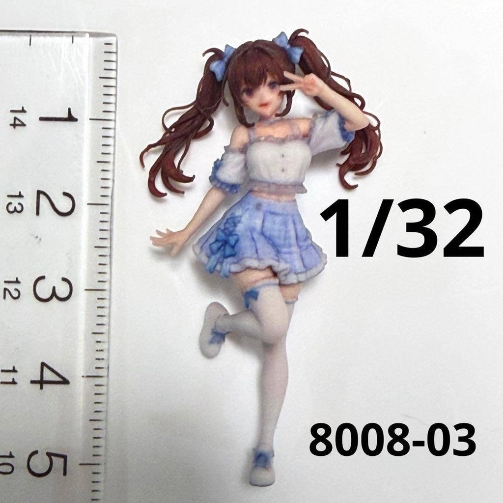 1/32 8008-03 フィギュア 完成品 ミニチュア 1/64より大 ミニチュアイメージ リアルフィギュア