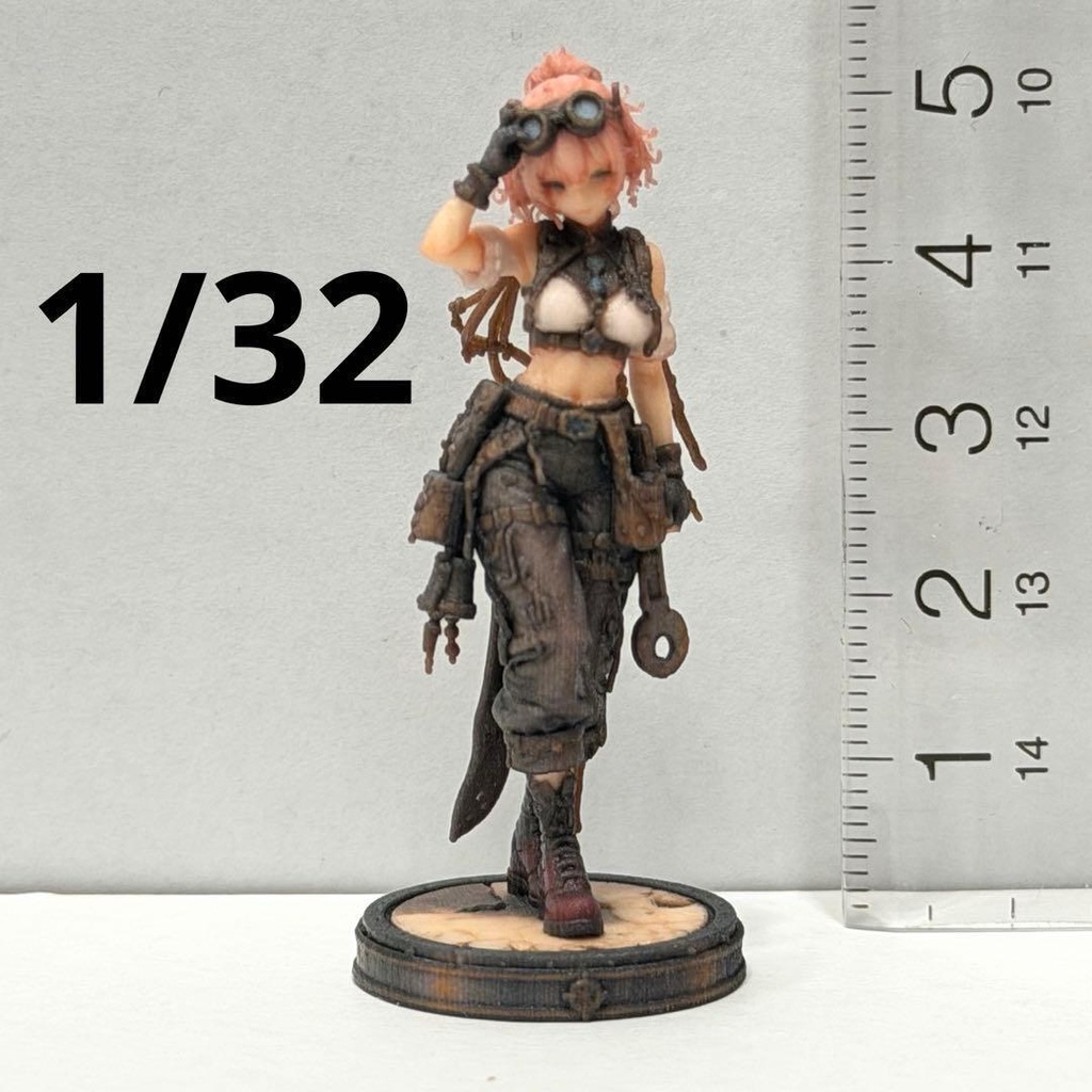 1/32 異世界の女の子 フィギュア 完成品 ミニチュア ミニチュアイメージ リアルフィギュア ミニカーに ジオラマに プラモデルに 模型