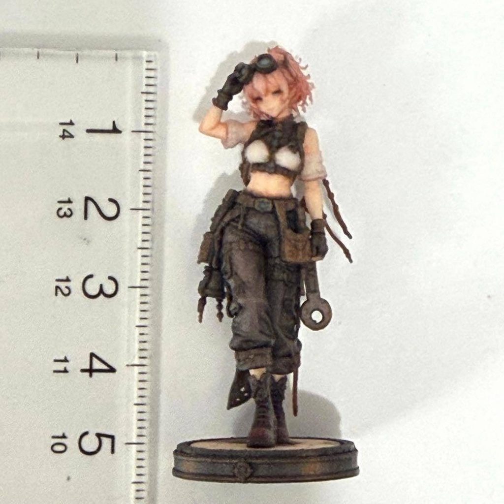 1/32 異世界の女の子 フィギュア 完成品 ミニチュア ミニチュアイメージ リアルフィギュア ミニカーに ジオラマに プラモデルに 模型