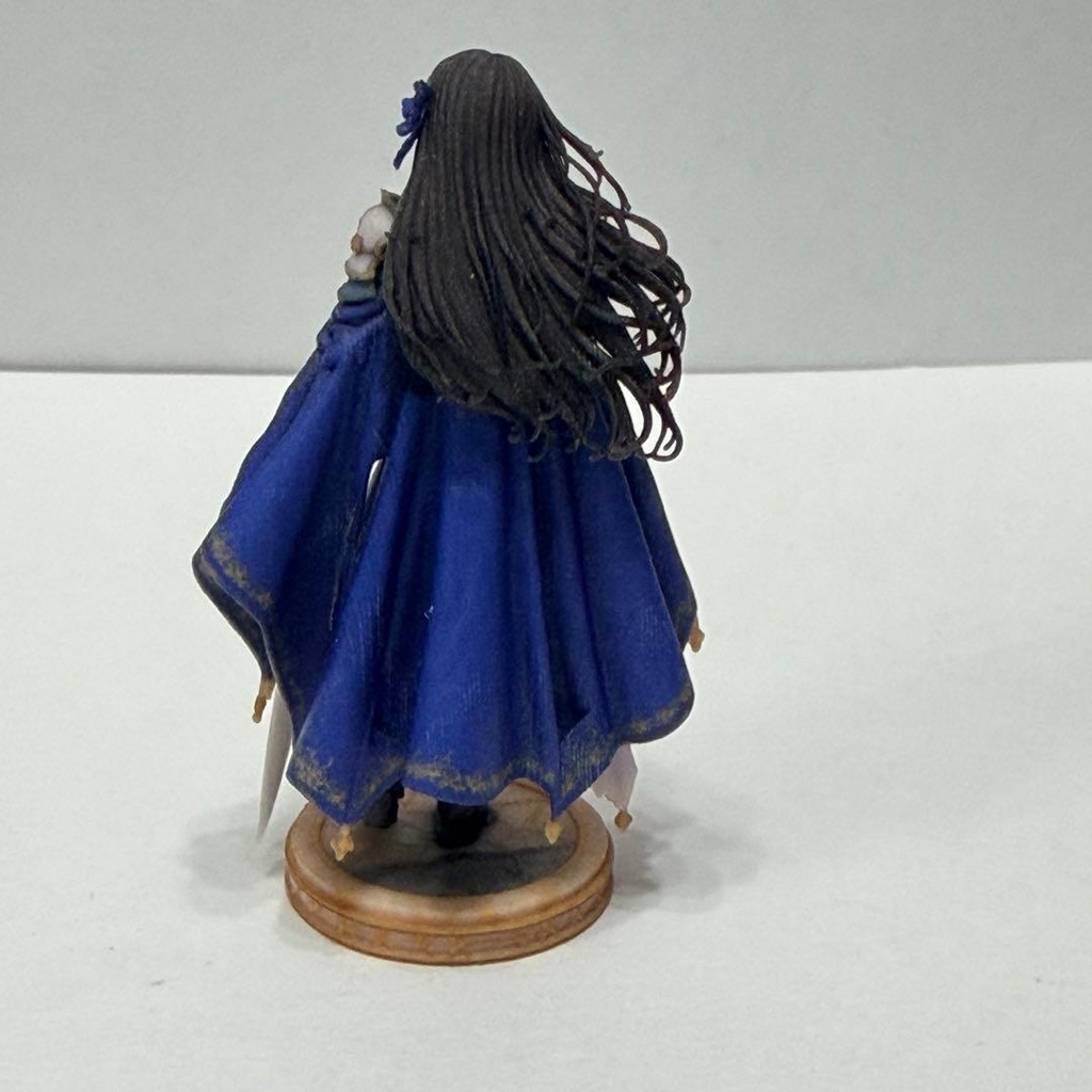 1/32 フィギュア 異世界の女の子 青マント リアルフィギュア 完成品 ミニカーに ジオラマ ミニチュアイメージ 3Dフィギュア
