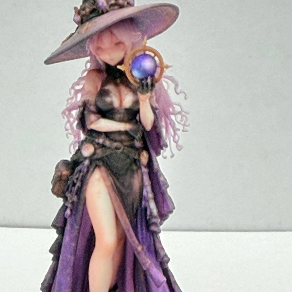 1/32 異世界の女の子 フィギュア リアルフィギュア 水晶 ミニチュアイメージ 完成品 ジオラマに ミニカーに 3Dフィギュア