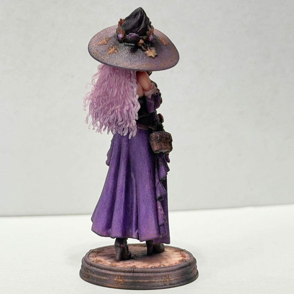 1/32 異世界の女の子 フィギュア リアルフィギュア 水晶 ミニチュアイメージ 完成品 ジオラマに ミニカーに 3Dフィギュア