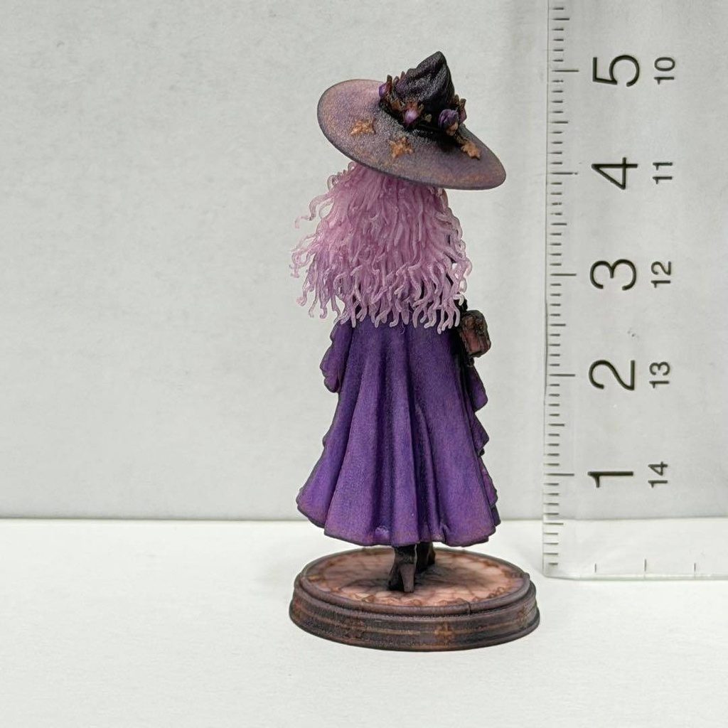 1/32 異世界の女の子 フィギュア リアルフィギュア 水晶 ミニチュアイメージ 完成品 ジオラマに ミニカーに 3Dフィギュア