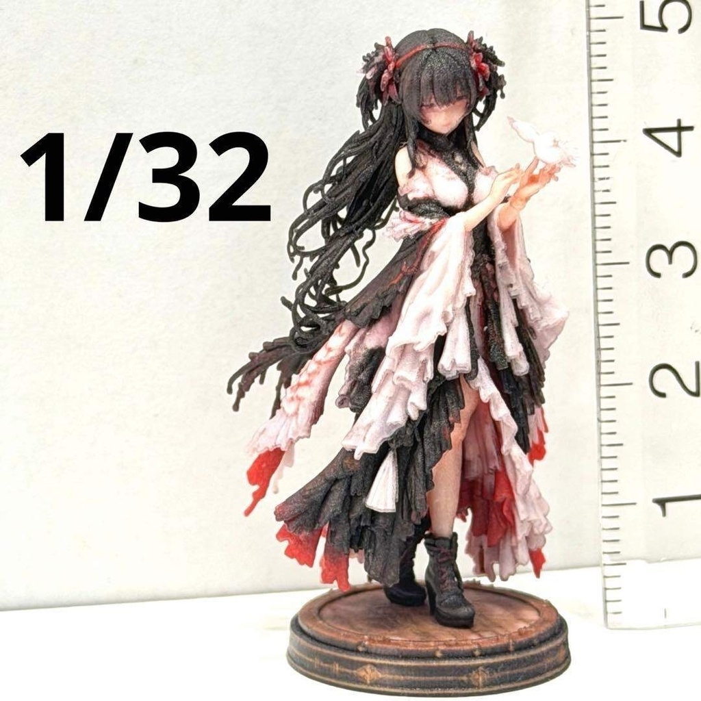 1/32 異世界の女の子 鳩 フィギュア リアルフィギュア 完成品 ミニチュアイメージ 3Dフィギュア