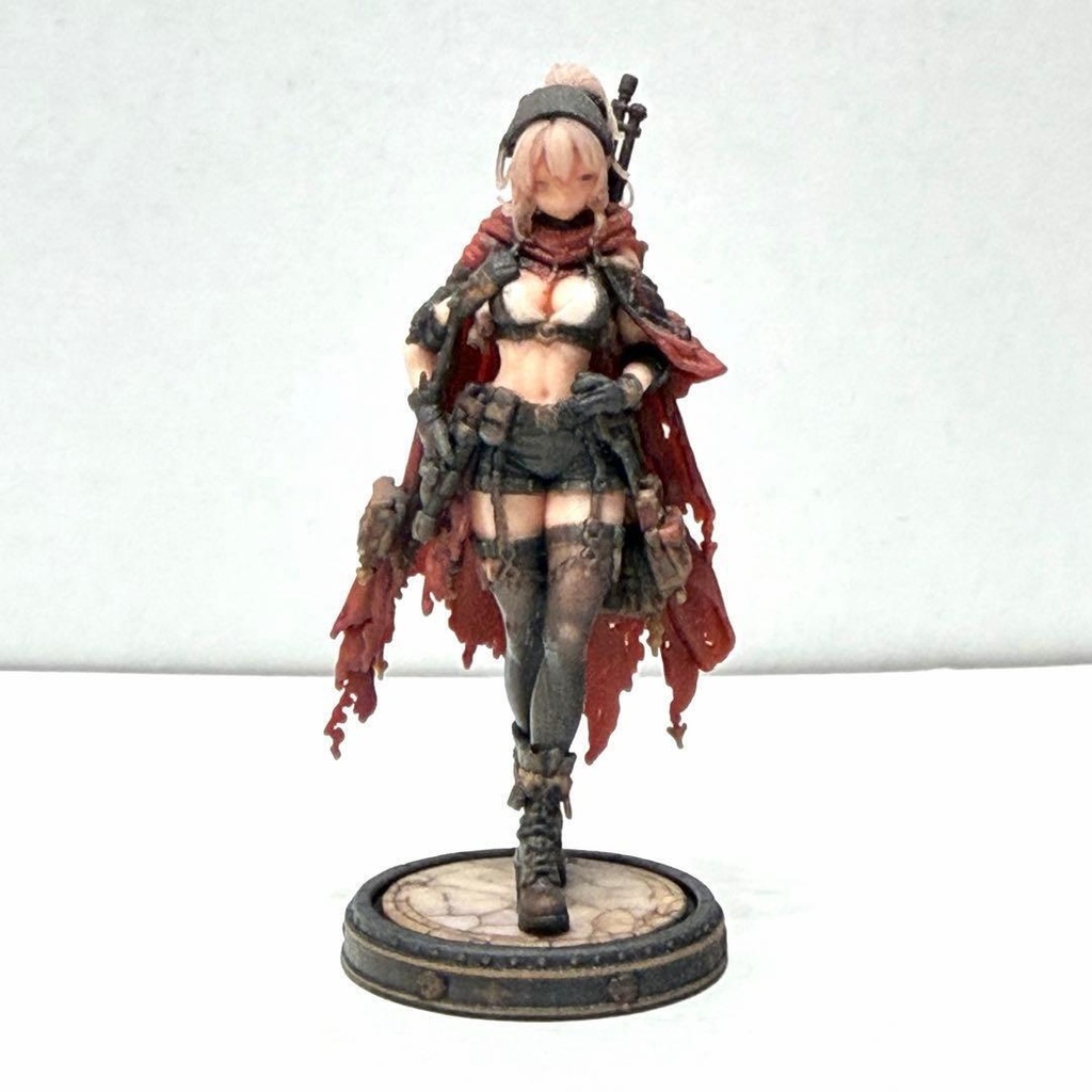 1/32 異世界の女の子 赤マント フィギュア 完成品 リアルフィギュア ミニチュアイメージ ミニチュア ミニカー ジオラマに