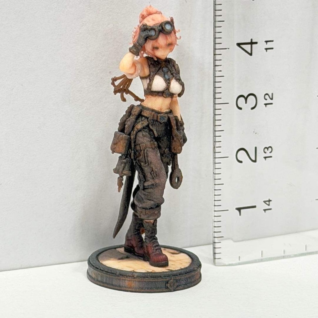 1/35 異世界の女の子 フィギュア 完成品 ミニチュア ミニチュアイメージ ジオラマ