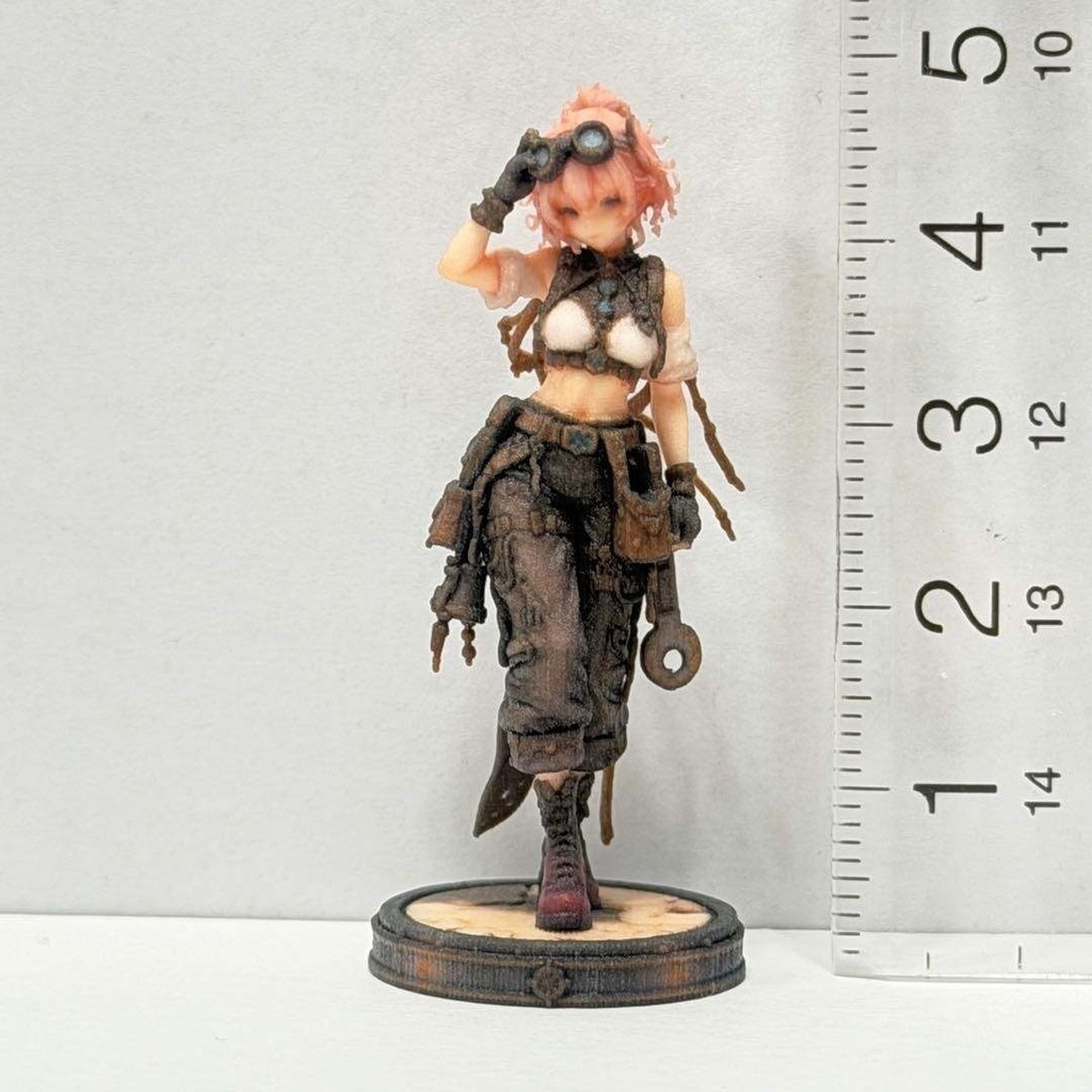 1/35 異世界の女の子 フィギュア 完成品 ミニチュア ミニチュアイメージ ジオラマ