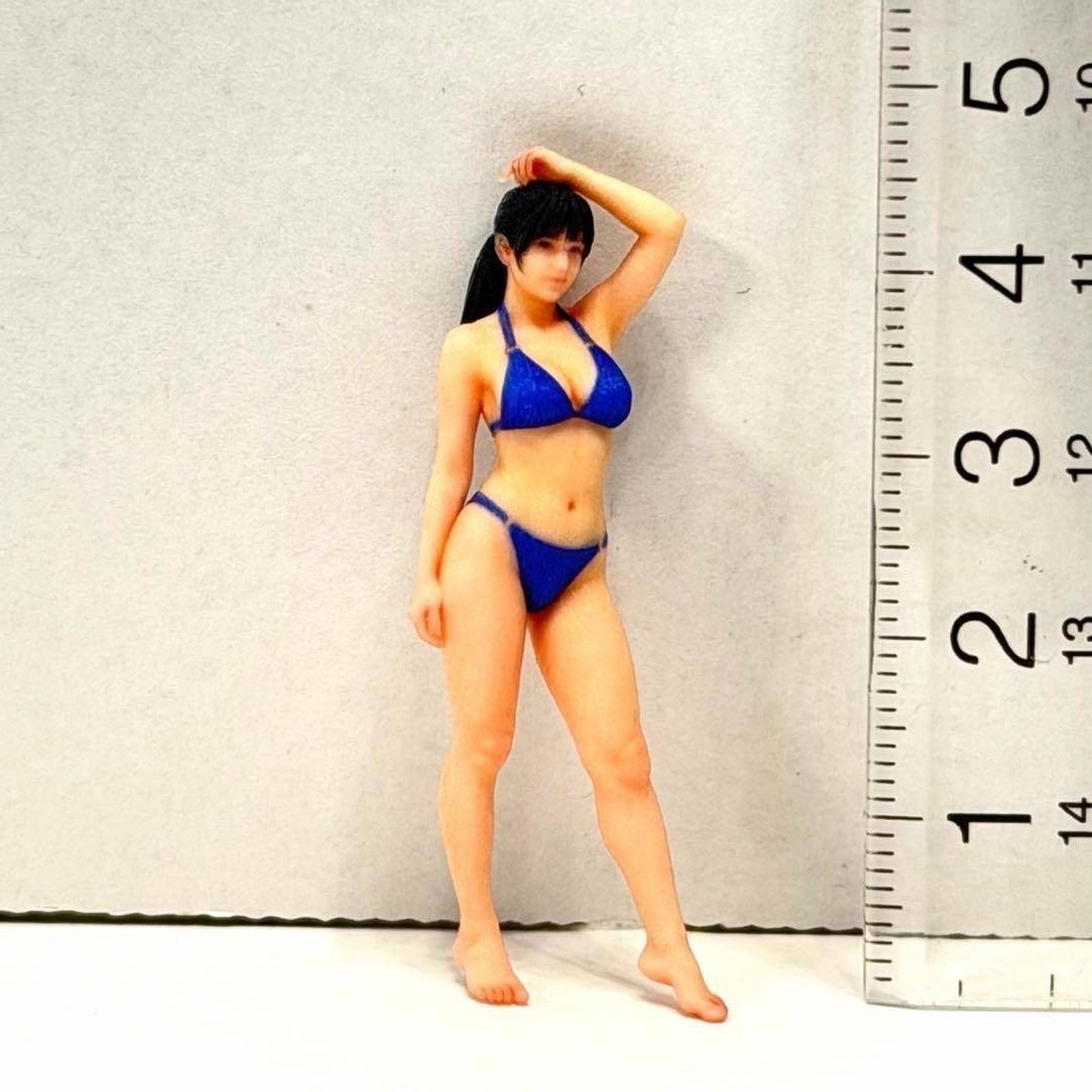 1/35 フィギュア 水着 青 リアルフィギュア 完成品 ミニチュア ミニチュアイメージ