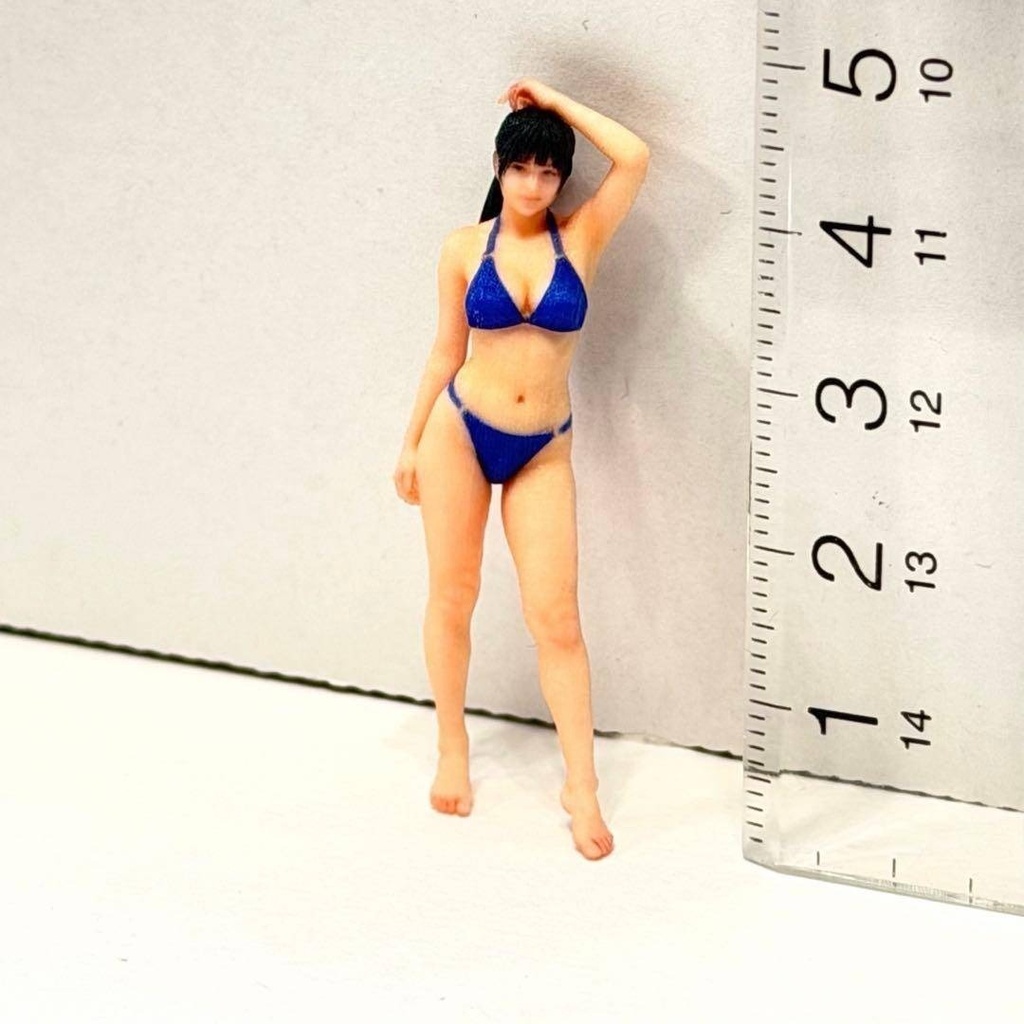 1/35 フィギュア 水着 青 リアルフィギュア 完成品 ミニチュア ミニチュアイメージ