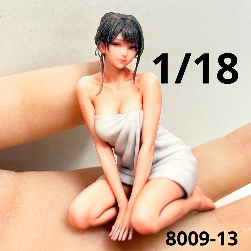 1/18 8009-13 フィギュア リアルフィギュア 完成品 ミニチュアイメージ ミニカーに ドールハウスに 3Dフィギュア