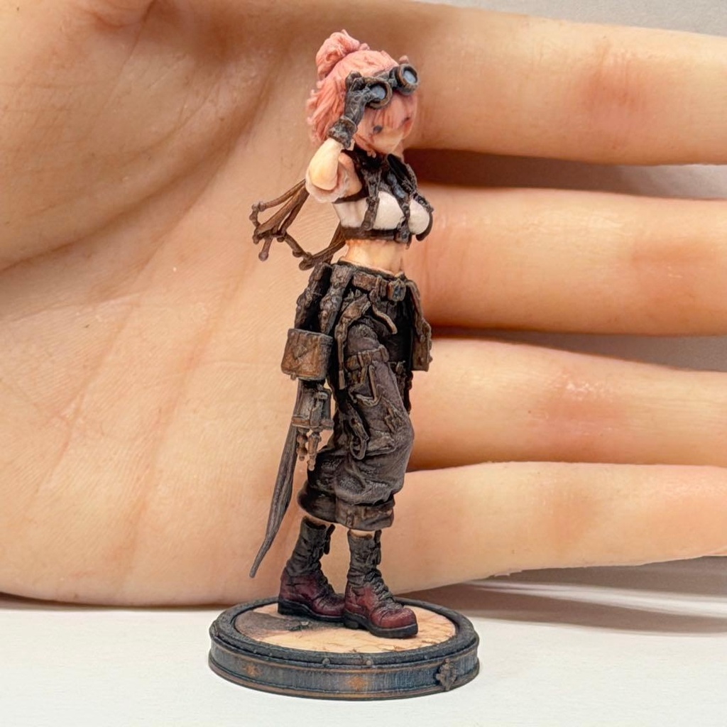 1/24 フィギュア 異世界の女の子 完成品 ミニチュア リアルフィギュア ミニチュアイメージ 3Dフィギュア