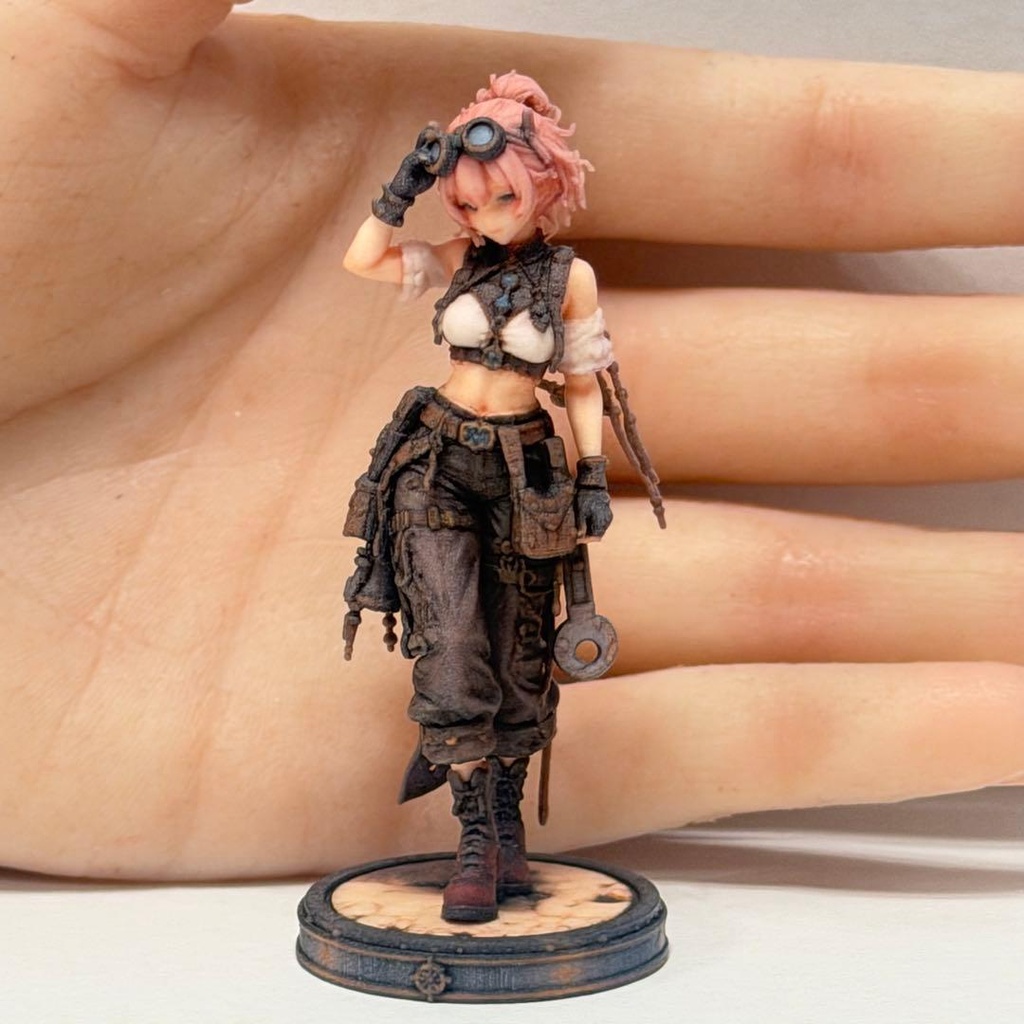1/24 フィギュア 異世界の女の子 完成品 ミニチュア リアルフィギュア ミニチュアイメージ 3Dフィギュア